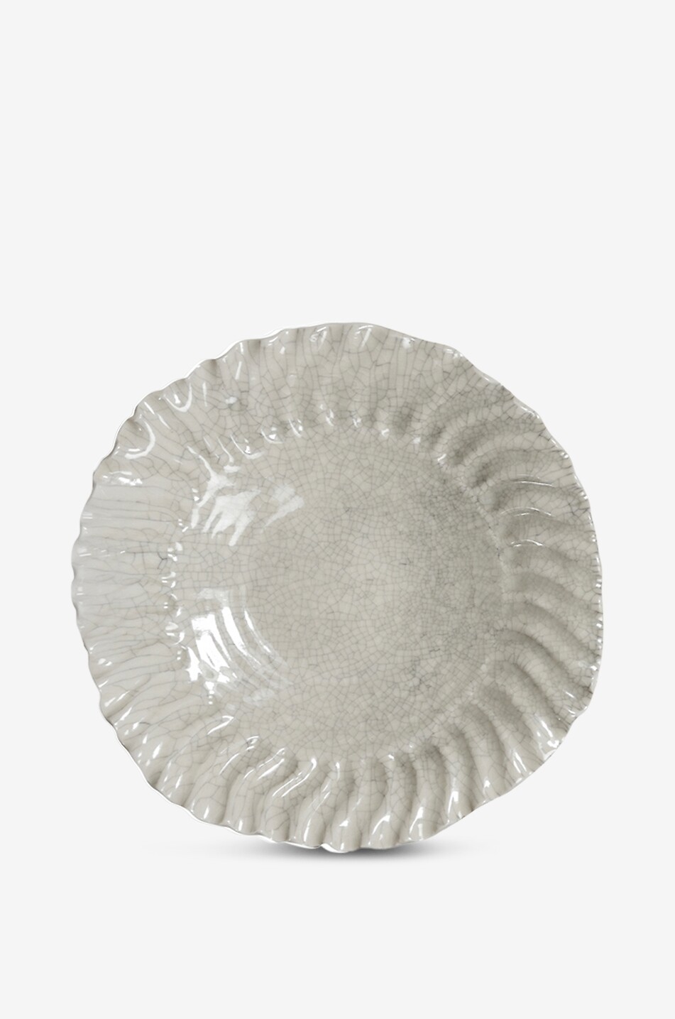 Dashi Quartz L stoneware soup plate
