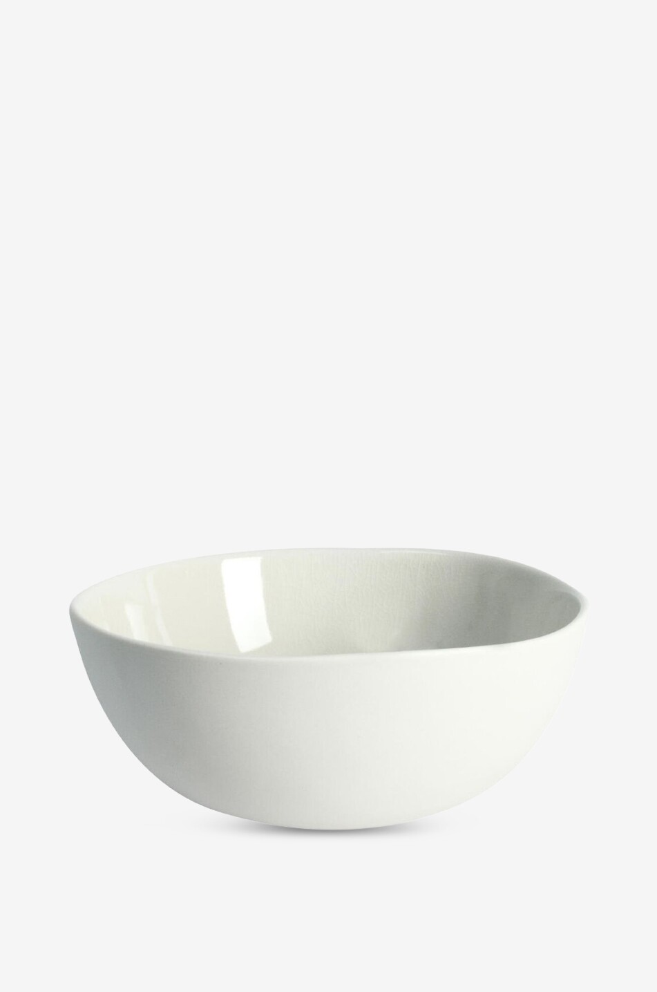 Maguelone L Quartz glazed stoneware salad bowl