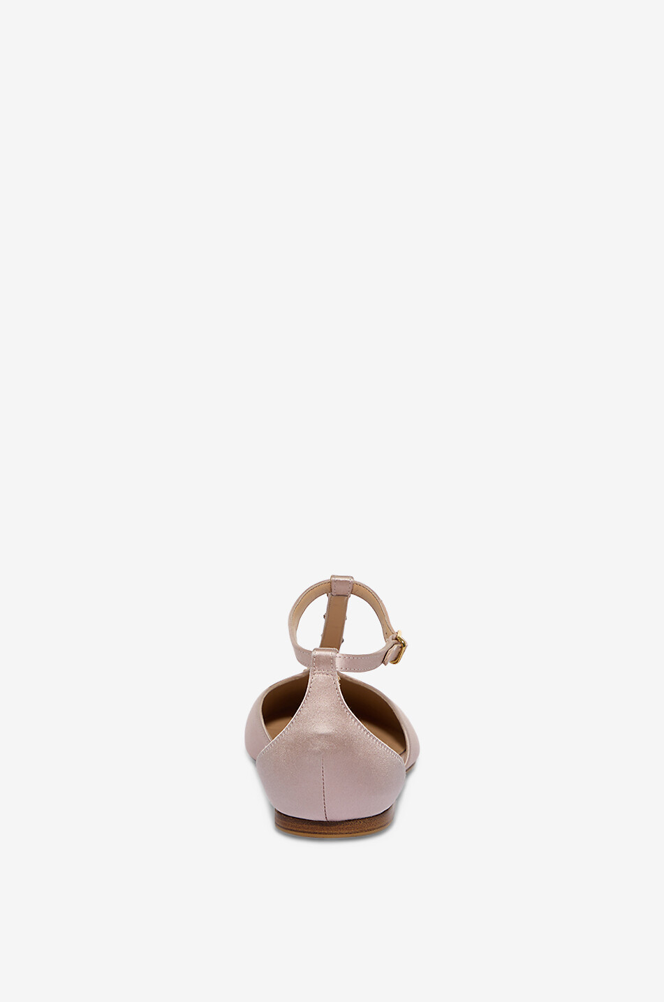 CHLOE Satinballerinas mit T-Riemen und Schmucknieten Céleste Damen HELLROSA 4