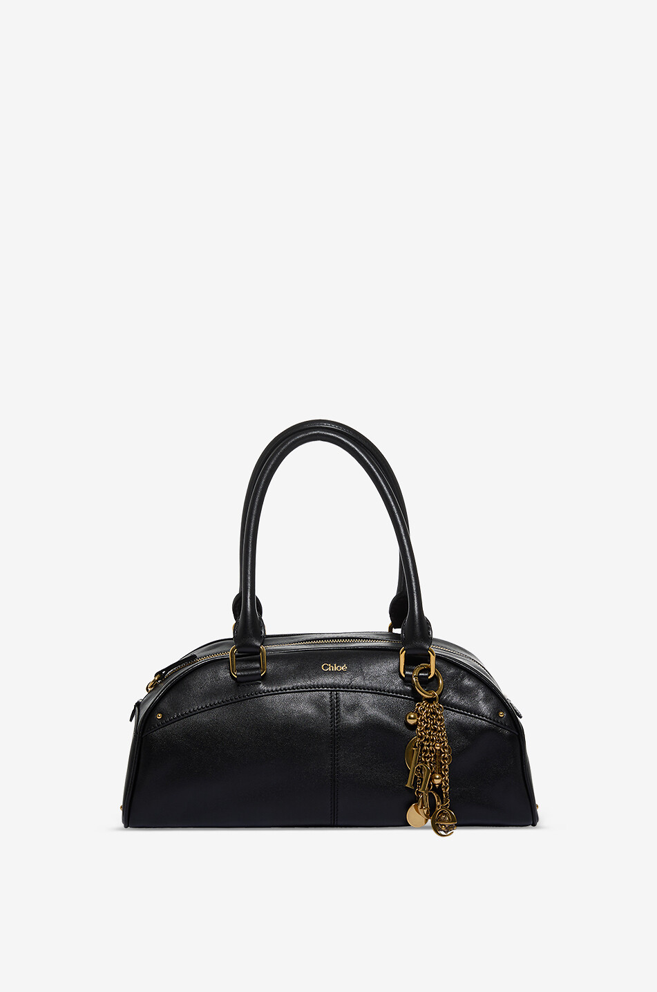 Handtasche aus Glattleder Chloé Bowling