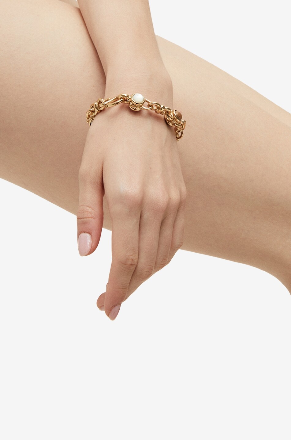 GAS BIJOUX Goldenes Armband mit Cabochons Amarante Damen BUNT 2