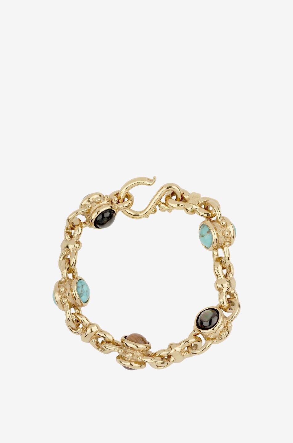 GAS BIJOUX Goldenes Armband mit Cabochons Amarante Damen BUNT1 1