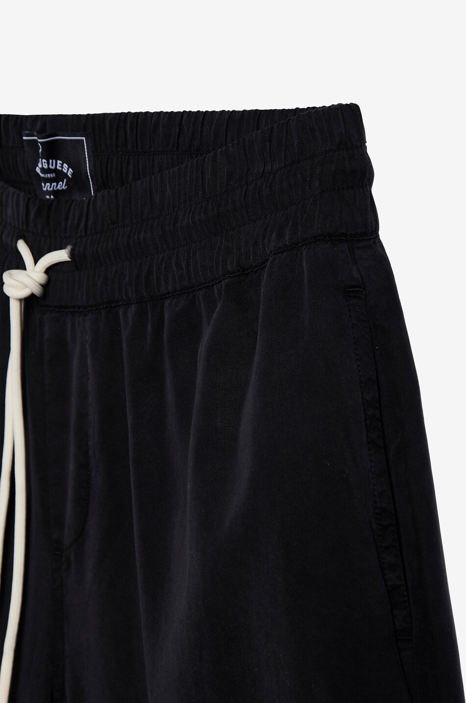 PORTUGUESE FLANNEL Dogtown breezy twill shorts Men BLACK 3