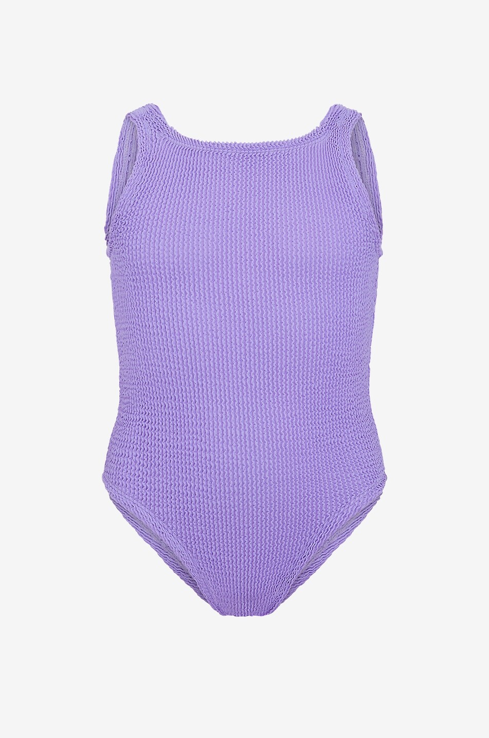 HUNZA G Classic girl's one-piece extensible swimsuit Girl LIGHT PURPLE 1