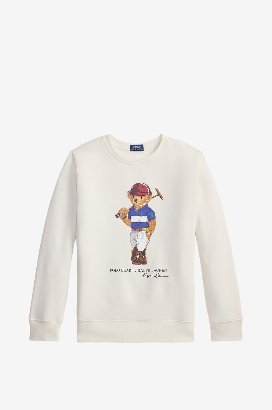 POLO RALPH LAUREN Boy's knit jumper Boy WHITE 1