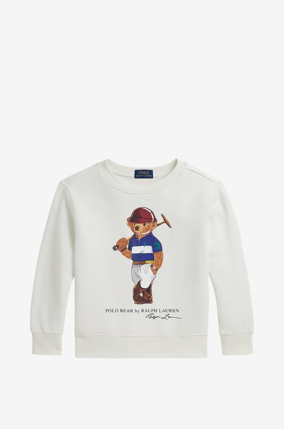 Polo Player Polo Bear boys' crewneck sweatshirt