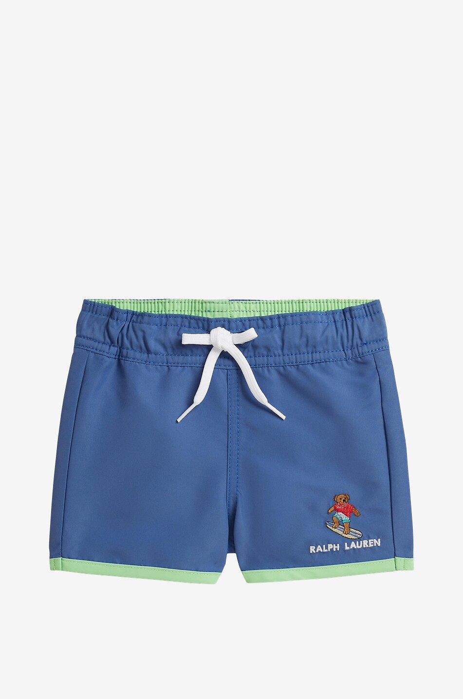 POLO RALPH LAUREN Short de bain bébé brodé Surfing Polo Bear Garçon BLEU 1
