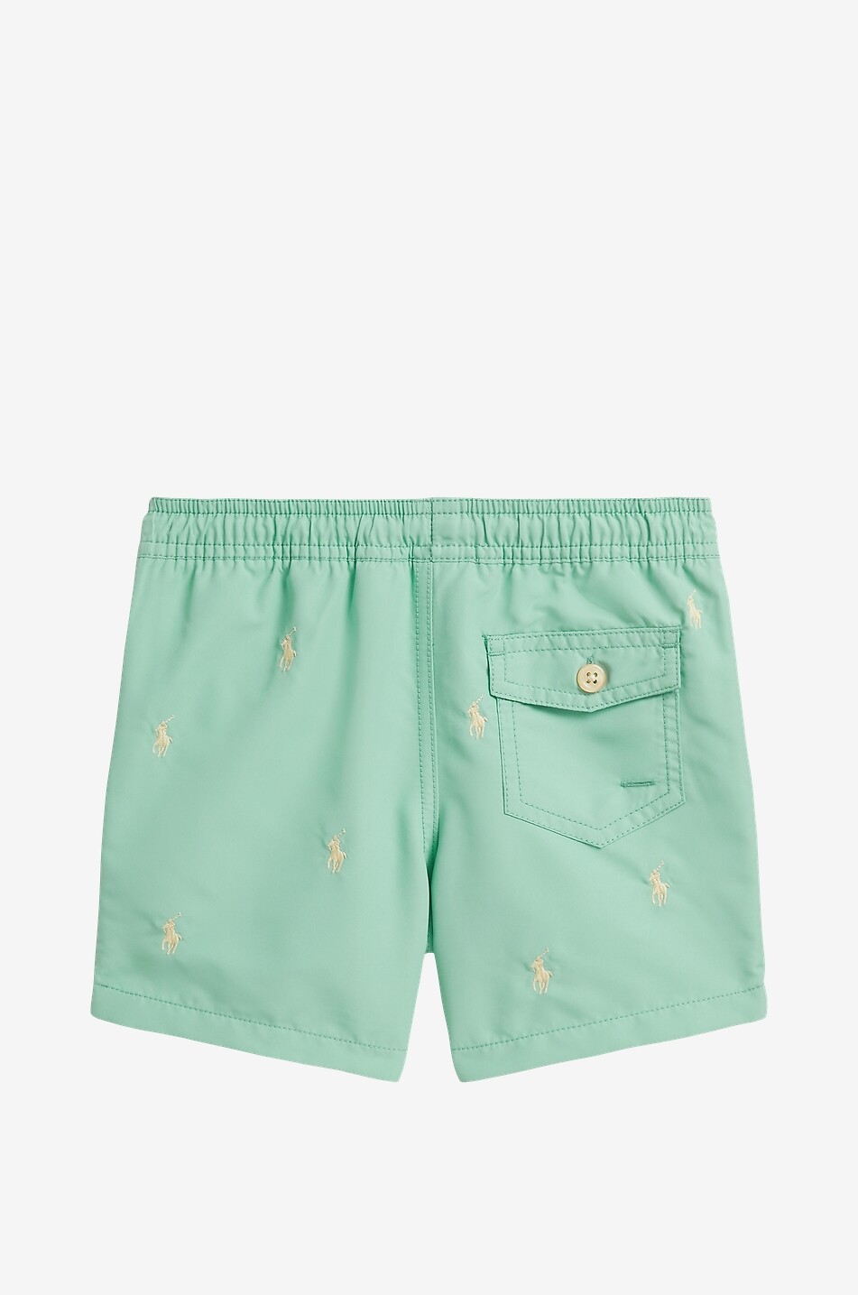 POLO RALPH LAUREN Short de bain brodé garçon Traveler Pony All-Over Garçon VERT CLAIR 2