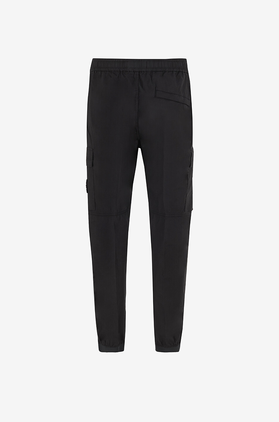 STONE ISLAND Pantalon cargo fuselé en sergé 3100031 Organic Cotton Twill Homme NOIR 2