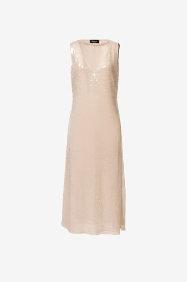 fabiana filippi sequin embellished knitted dress Fabiana Filippi Sequinned Knit Dress | Grey
