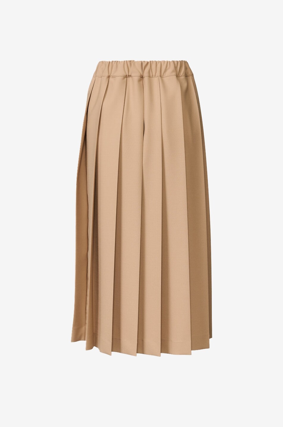 FABIANA FILIPPI Pleated midi skirt in Techno Tailoring Women Light beige 2