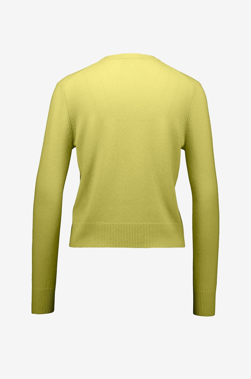 ALLUDE Cardigan mit Rundhalsausschnitt aus Kaschmir mit Schleifenverschluss Damen HELLGELB 2