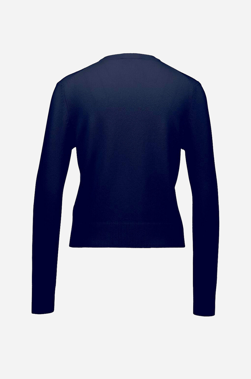 ALLUDE Cardigan mit Rundhalsausschnitt aus Kaschmir mit Schleifenverschluss Damen DUNKELBLAU 2