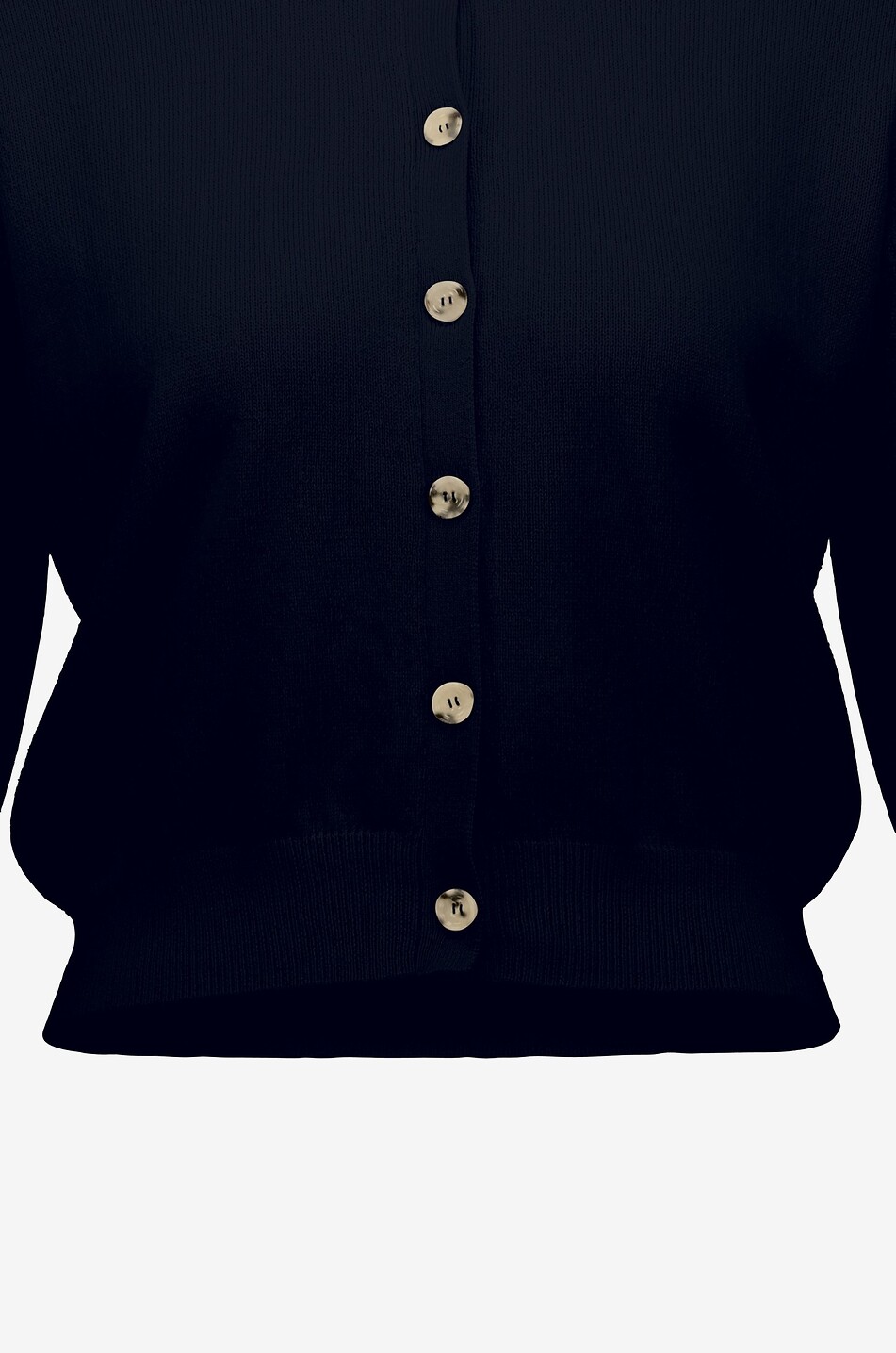 ALLUDE Cardigan mit Rundhalsausschnitt aus Wolle und Kaschmir Damen DUNKELBLAU 6