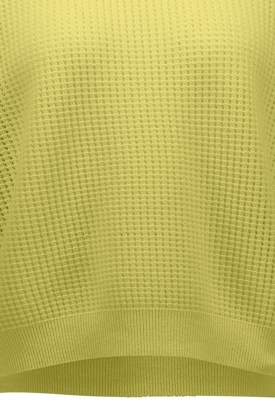 ALLUDE Boxy openwork knit wool and cashmere jumper Women LIGHT YELLOW 4