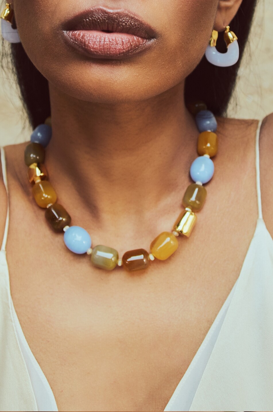 LIZZIE FORTUNATO Palomino turquoise and ruby necklace Women MULTI COLOURED 2