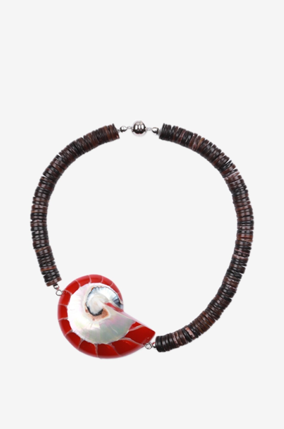 Odessa seashell embellished choker necklace