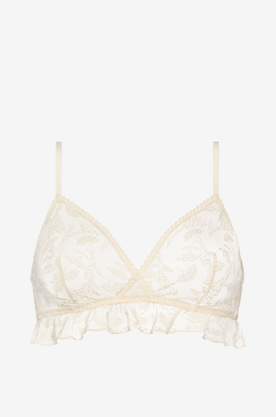 Clochette lace triangle bra
