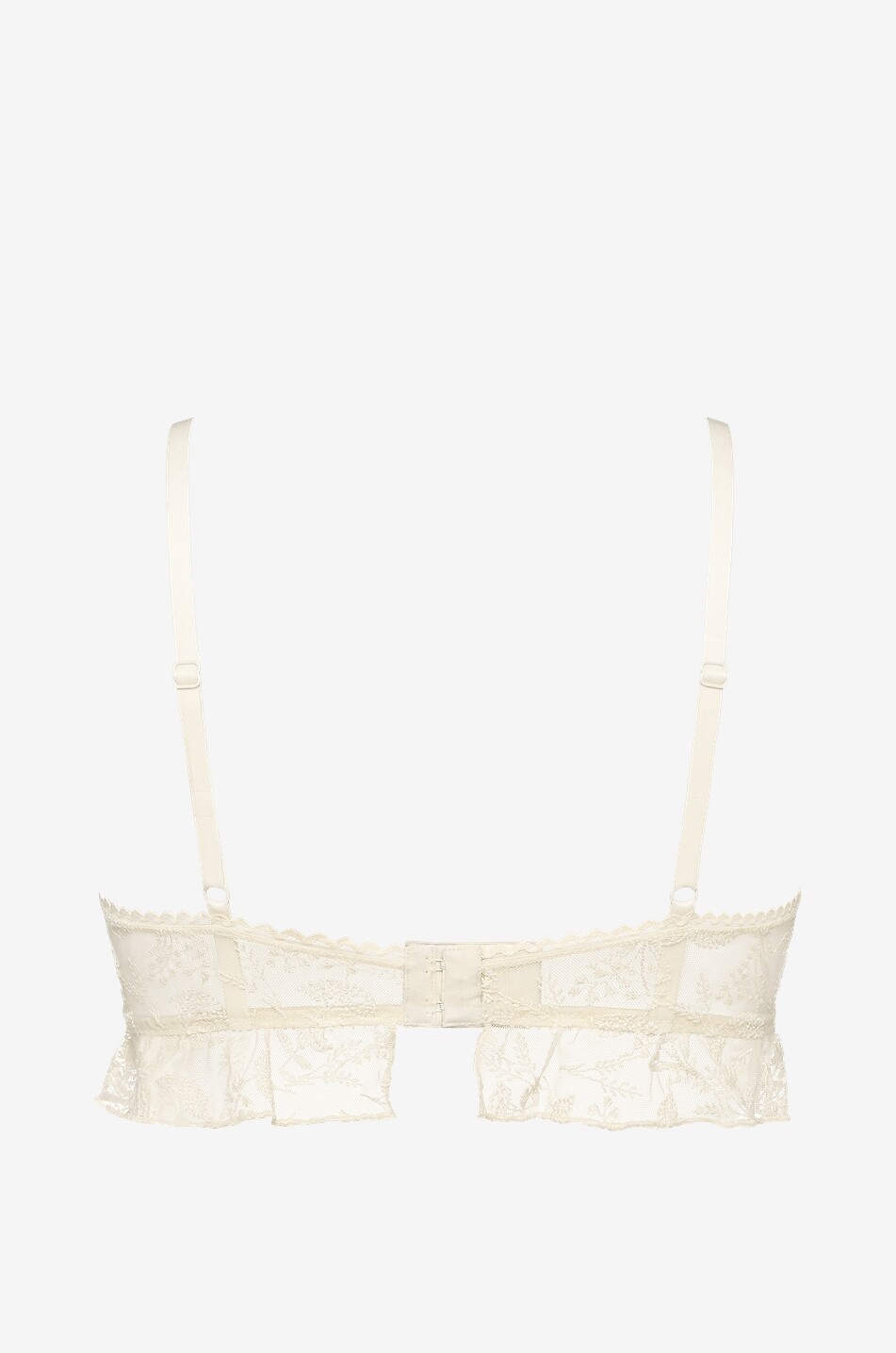 ERES Clochette lace triangle bra Women EGGSHELL 2