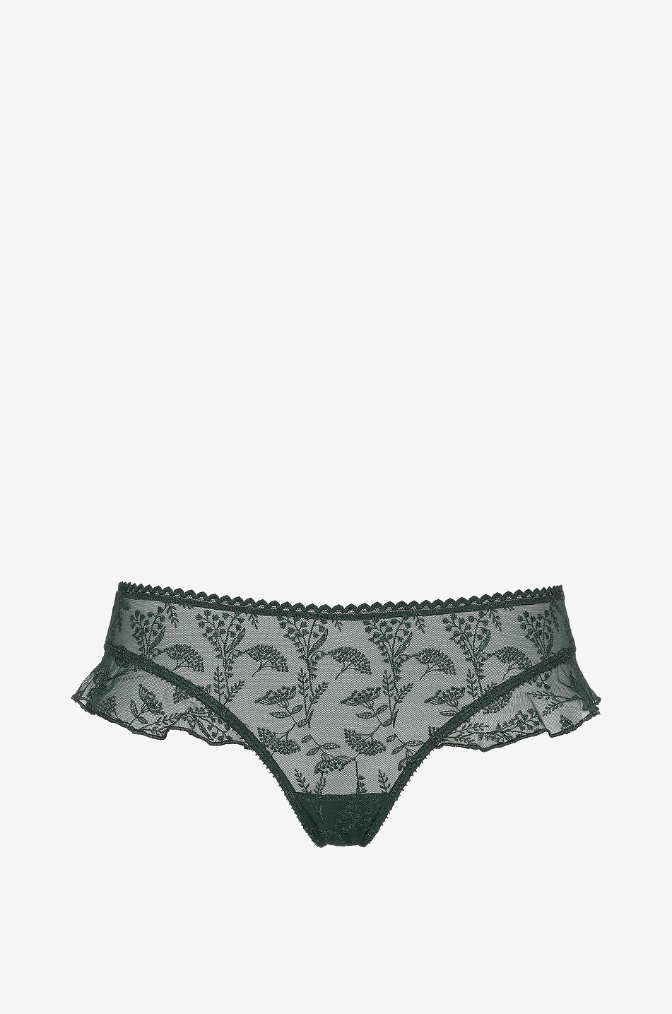 ERES Tanga en dentelle Seigle Femme VERT 1