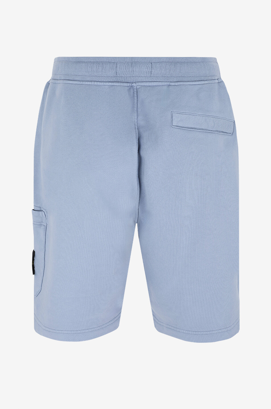 STONE ISLAND Bermuda cargo en molleton 6200011 Organic Cotton Fleece Homme BLEU MOYEN 2