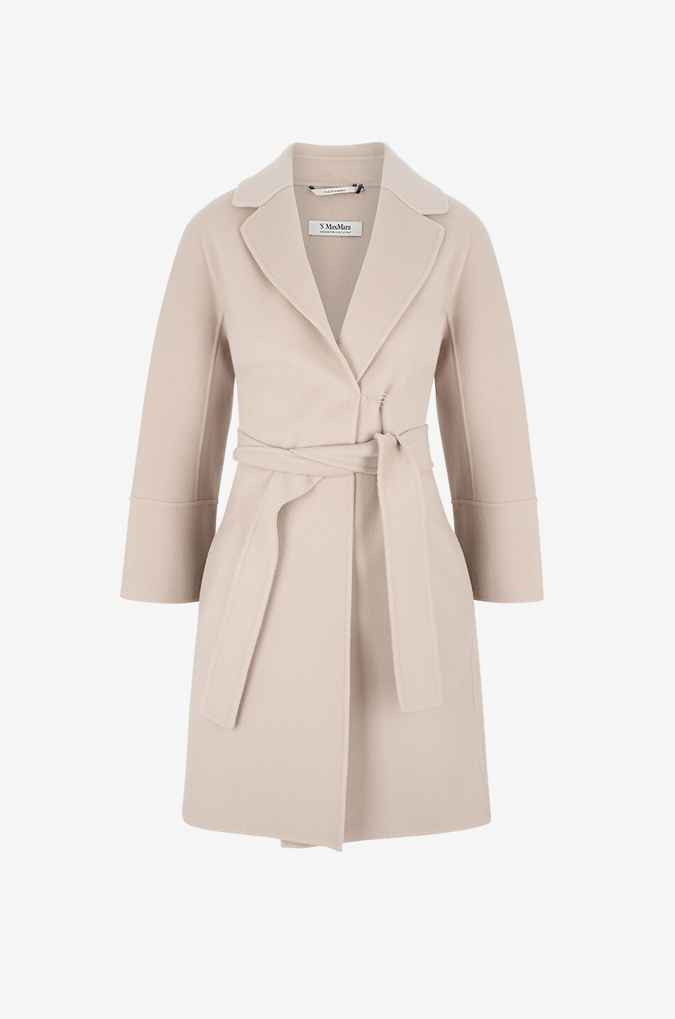 'S MAX MARA Arona double-face virgin wool mid-length coat Women BEIGE 1