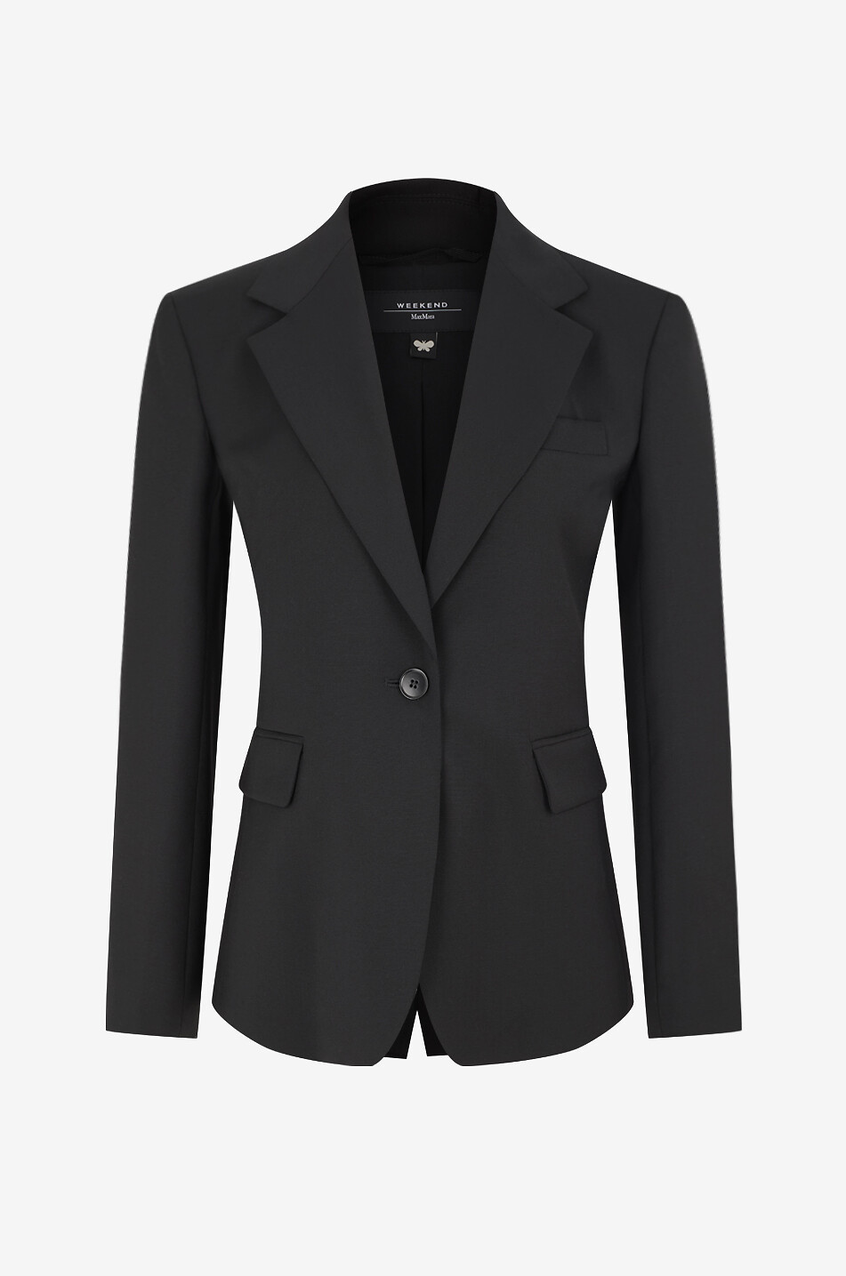 Lamine single-breasted virgin wool fitted blazer