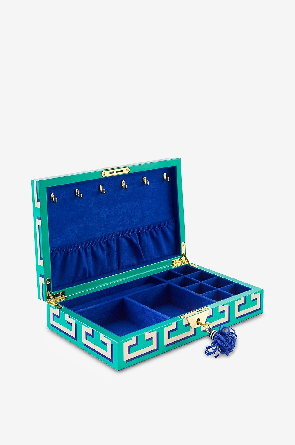 JONATHAN ADLER Labyrinth lacquered jewellery box Home GREEN 2