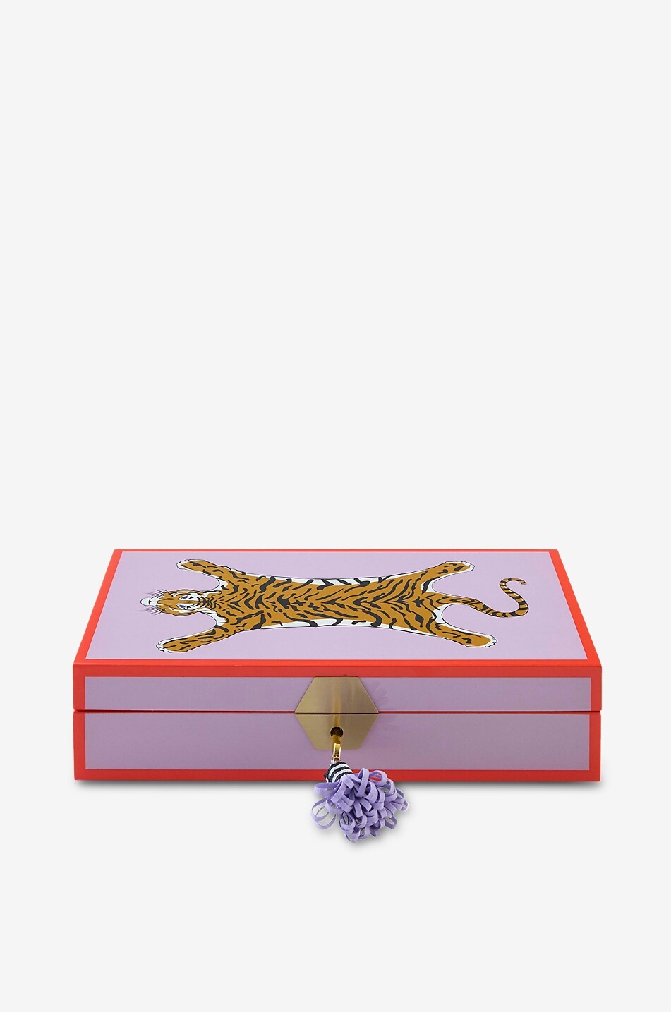 JONATHAN ADLER Tiger lacquared jewellery box Home PINK 1
