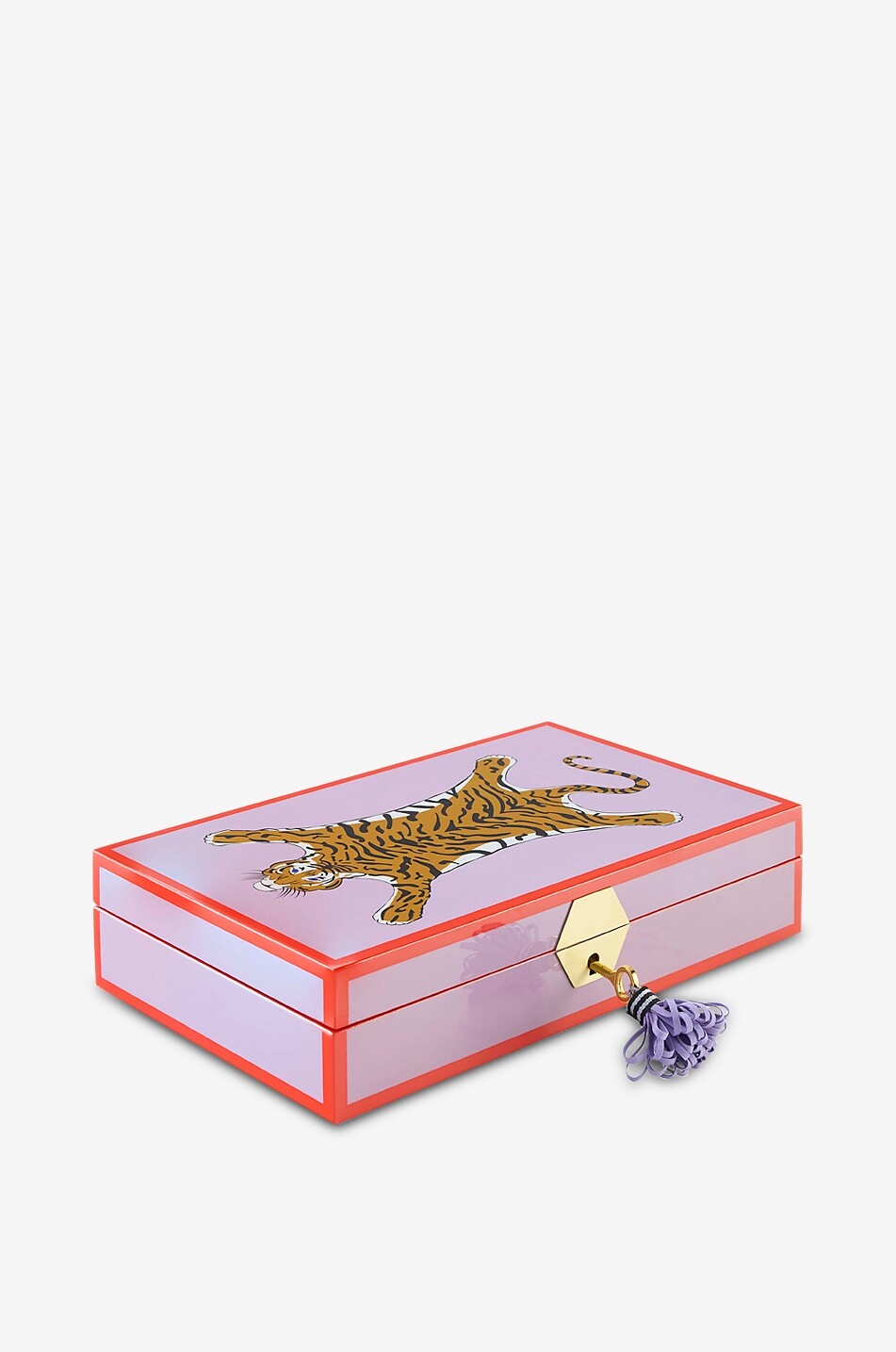 JONATHAN ADLER Tiger lacquared jewellery box Home PINK 4