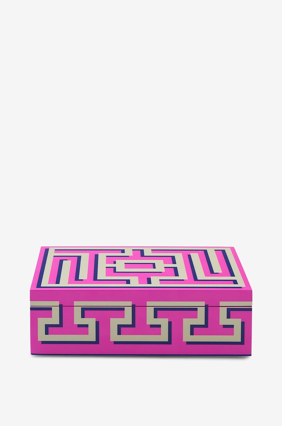 JONATHAN ADLER Boîte laquée rectangulaire Labyrinth - Medium Maison ROSE 1