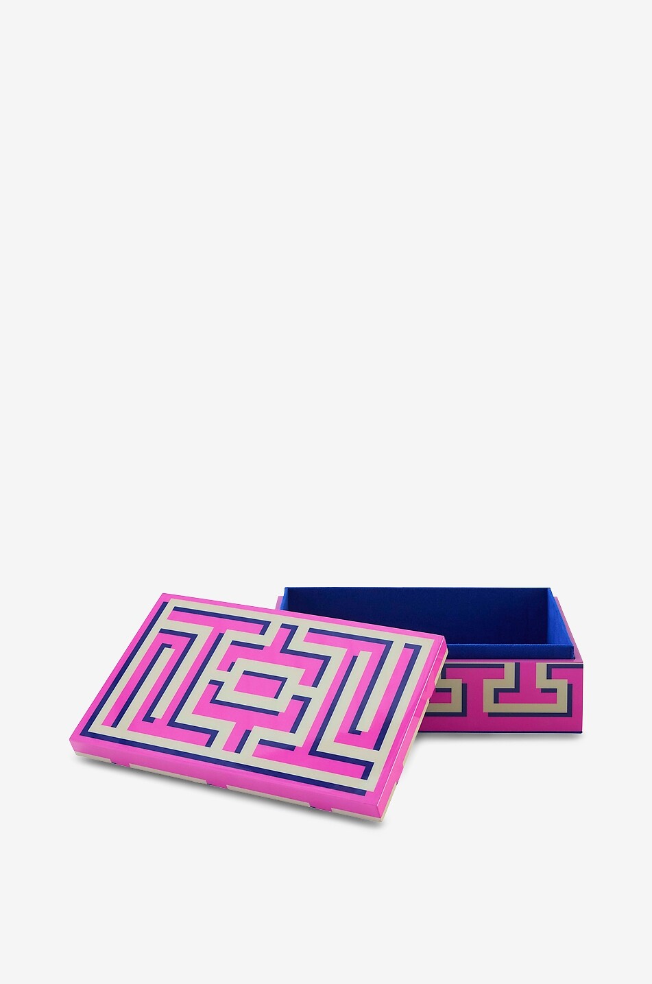 JONATHAN ADLER Boîte laquée rectangulaire Labyrinth - Medium Maison ROSE 2