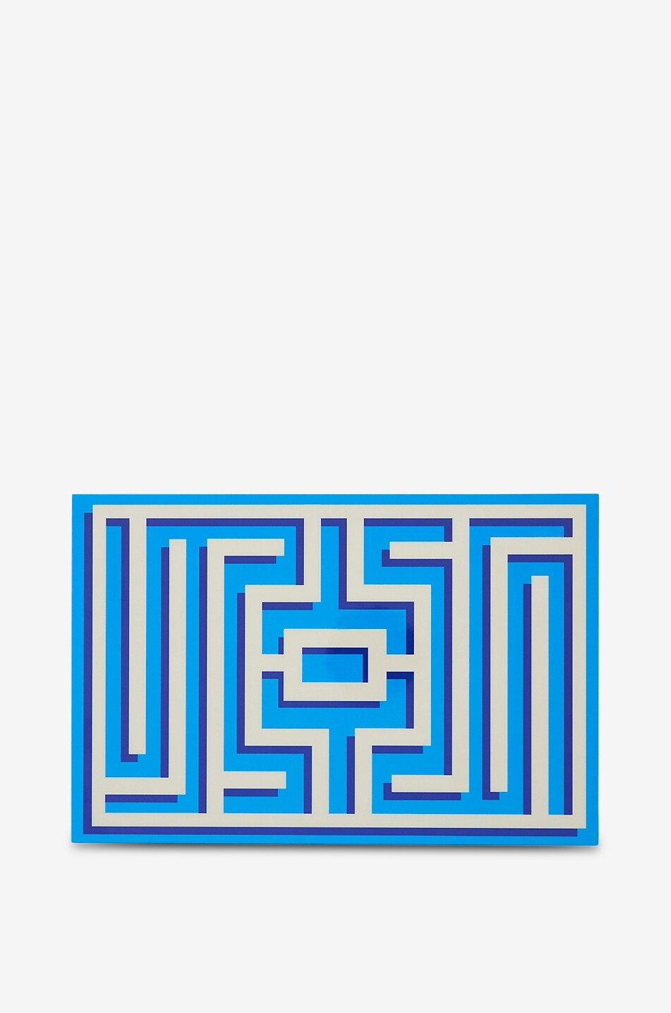 JONATHAN ADLER Labyrinth Large rectangular lacquered box Home BLUE 3