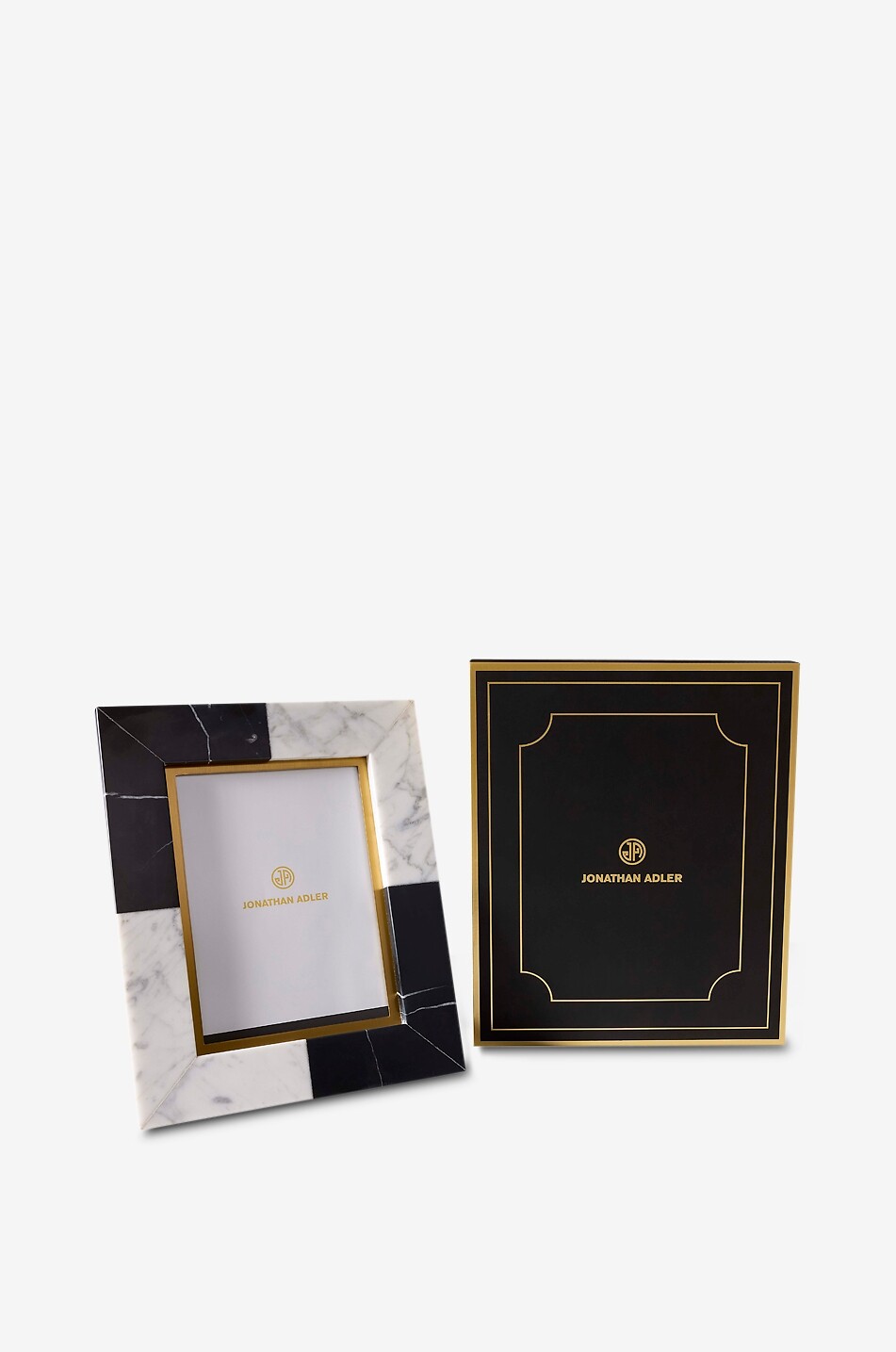 JONATHAN ADLER Canaan rectangular marble photo frame - 12 x 17 Home MULTI COLOURED 2