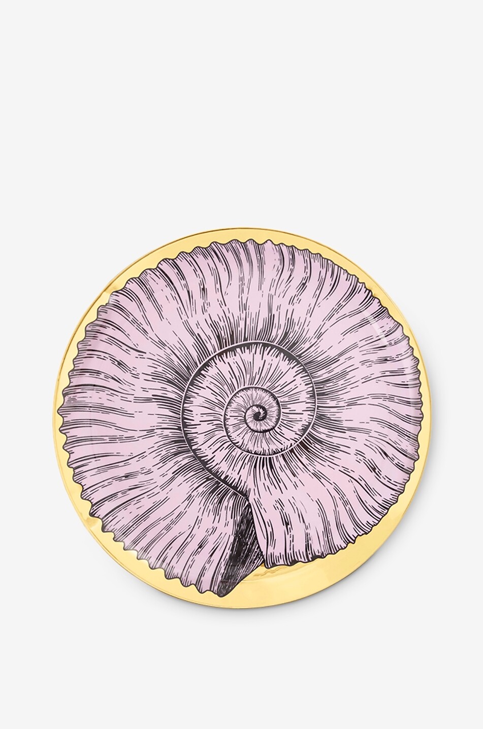 JONATHAN ADLER Assiette plate en porcelaine Sirena Maison VIOLET 1