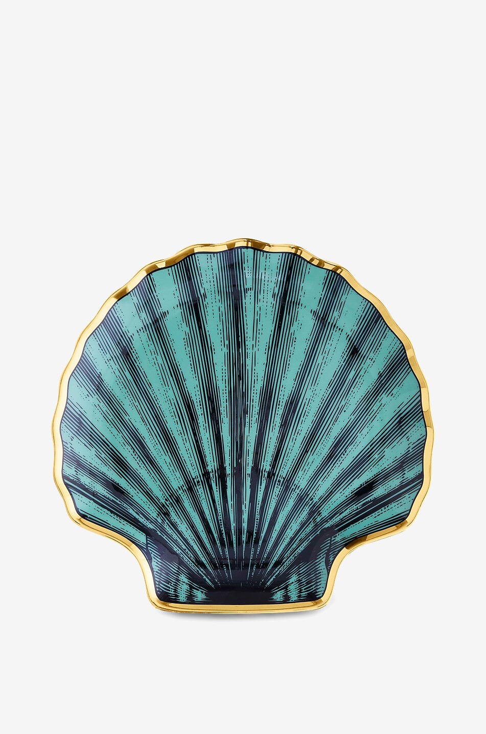 JONATHAN ADLER Assiette à salade en céramique Sirena Maison VERT 1
