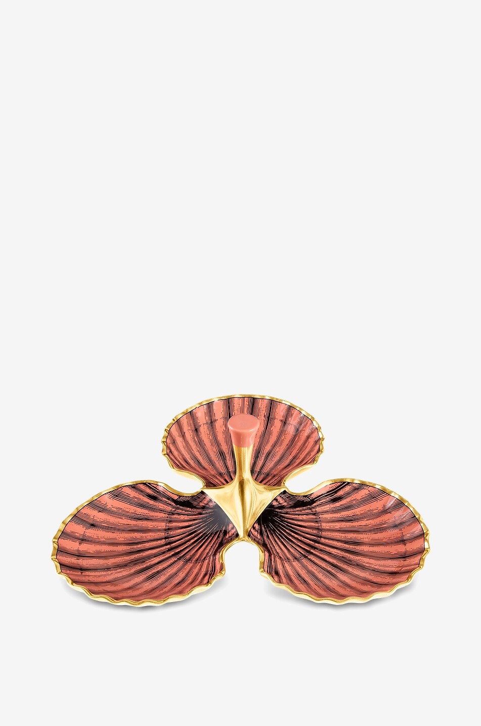 JONATHAN ADLER Plat de service en céramique en forme de trèfle Sirena Maison ORANGE 4