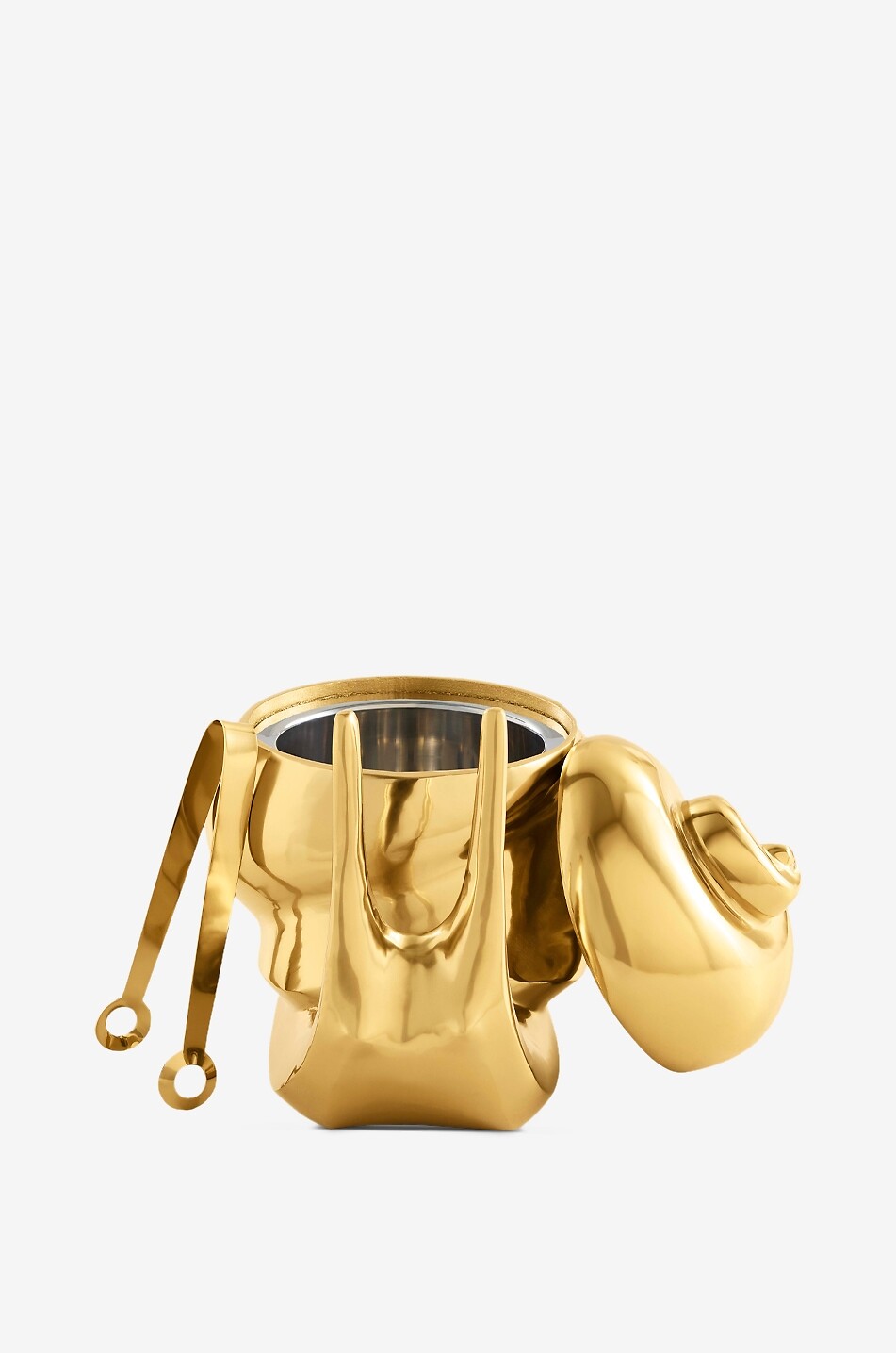 JONATHAN ADLER Seau à glace en laiton Snail Maison DORE 2
