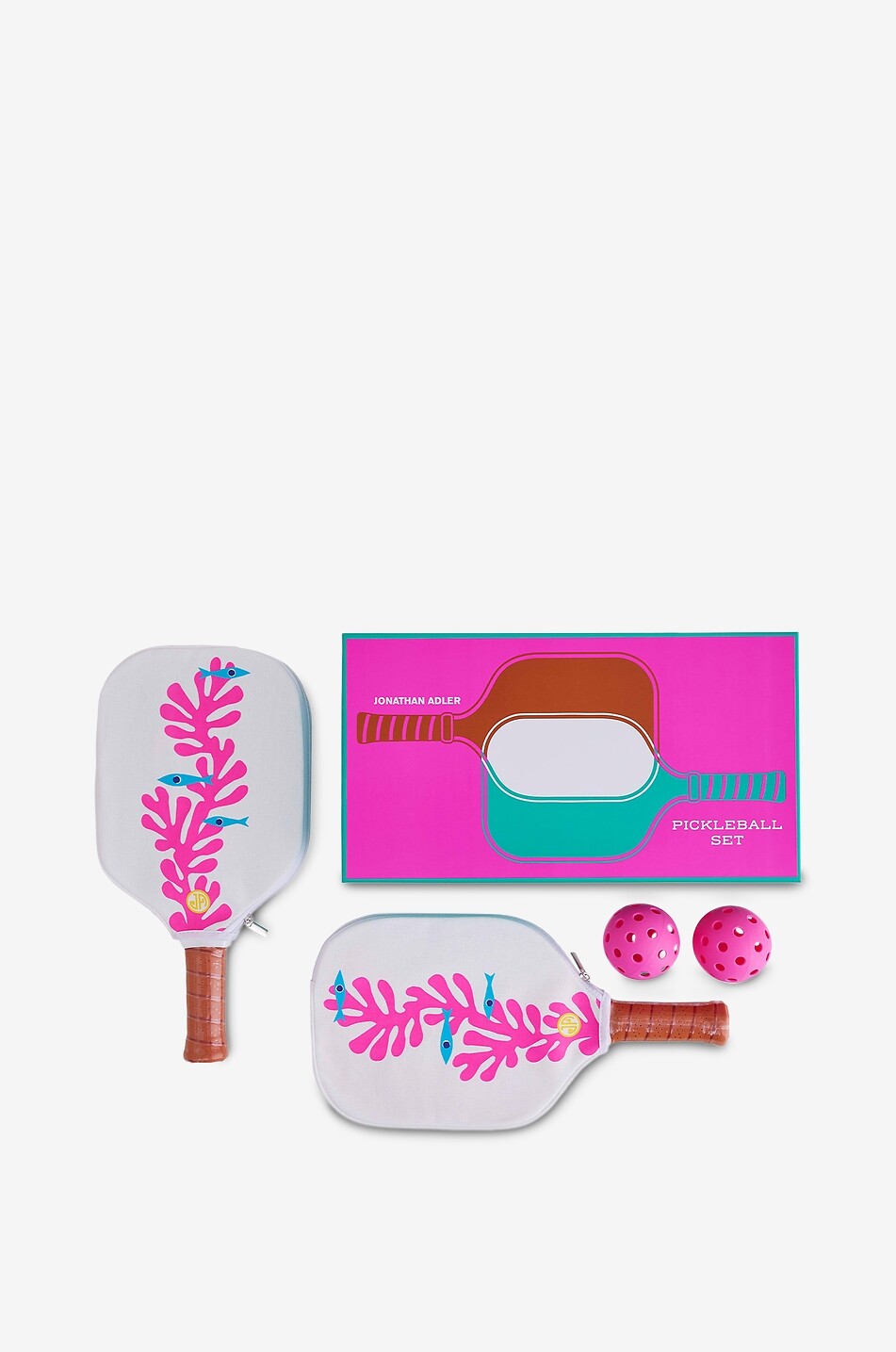 JONATHAN ADLER Playa pickleball set Home MULTI COLOURED 2