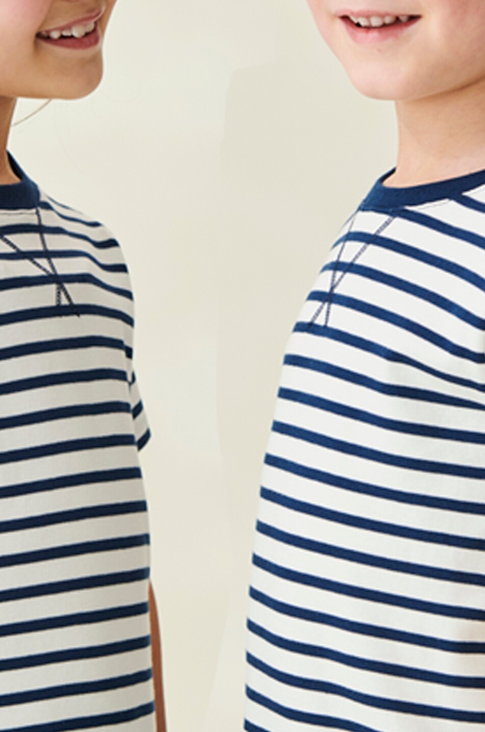 LA COQUETA T-shirt rayé à manches courtes garçon Arturo Garçon BLEU FONCE 5