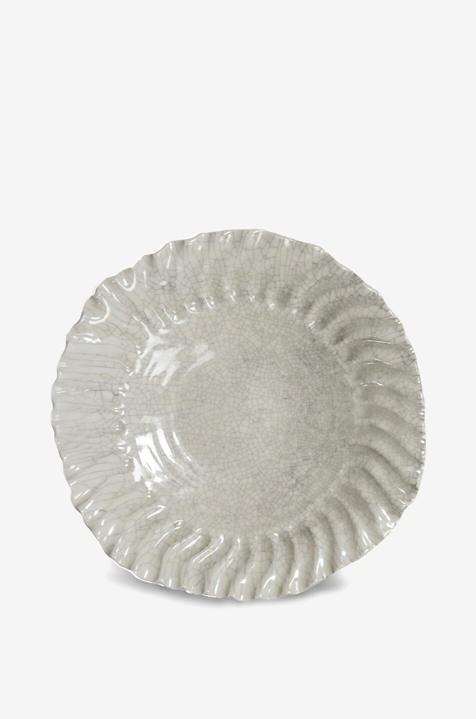 JARS Assiette creuse en grès Dashi Quartz XL Maison BLANC 2