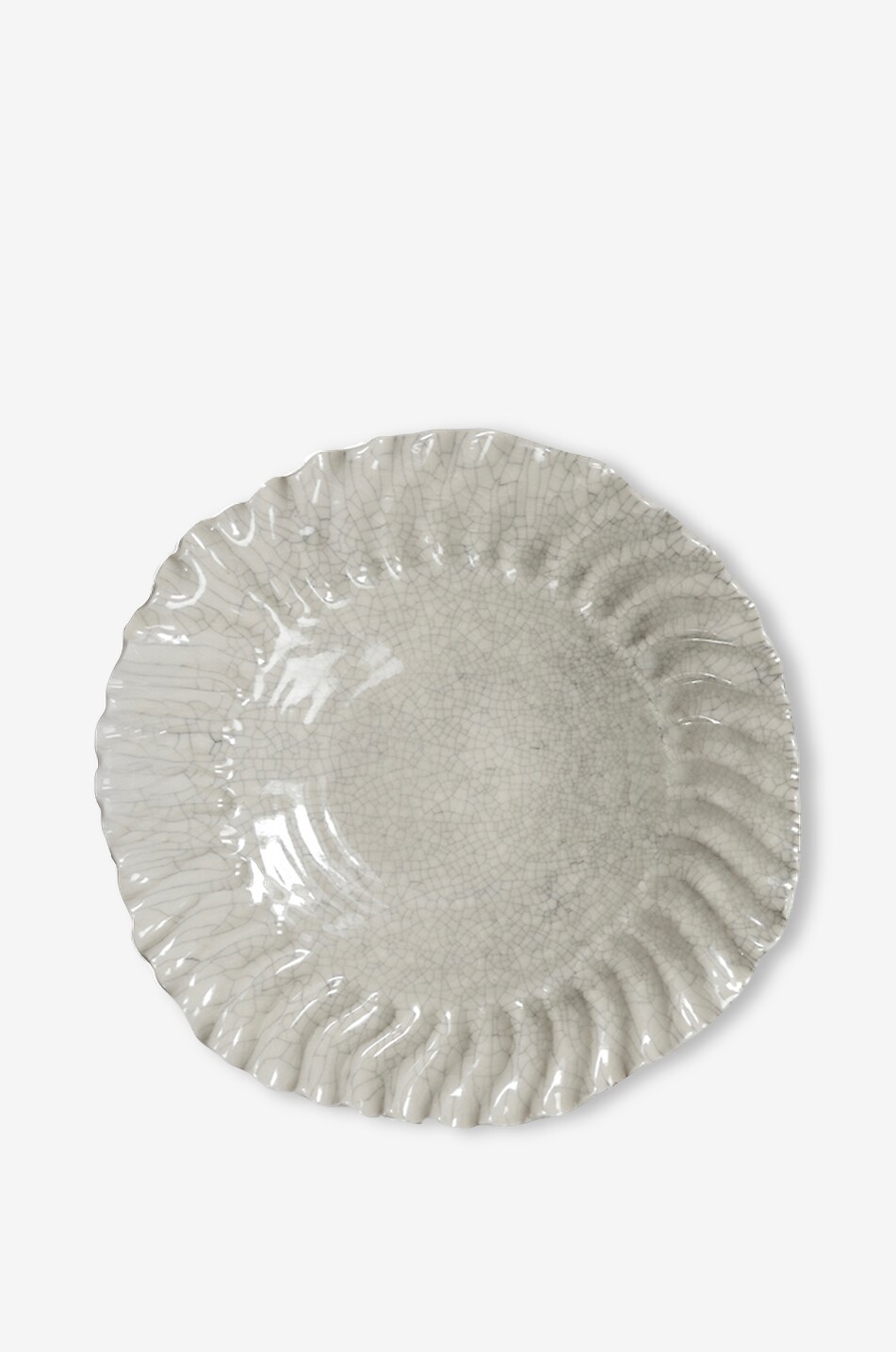 JARS Dashi Quartz L stoneware soup plate Home WHITE 2