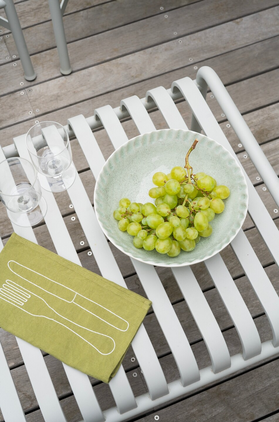 JARS Coupe en grès émaillé Dashi Quartz Maison BLANC 3