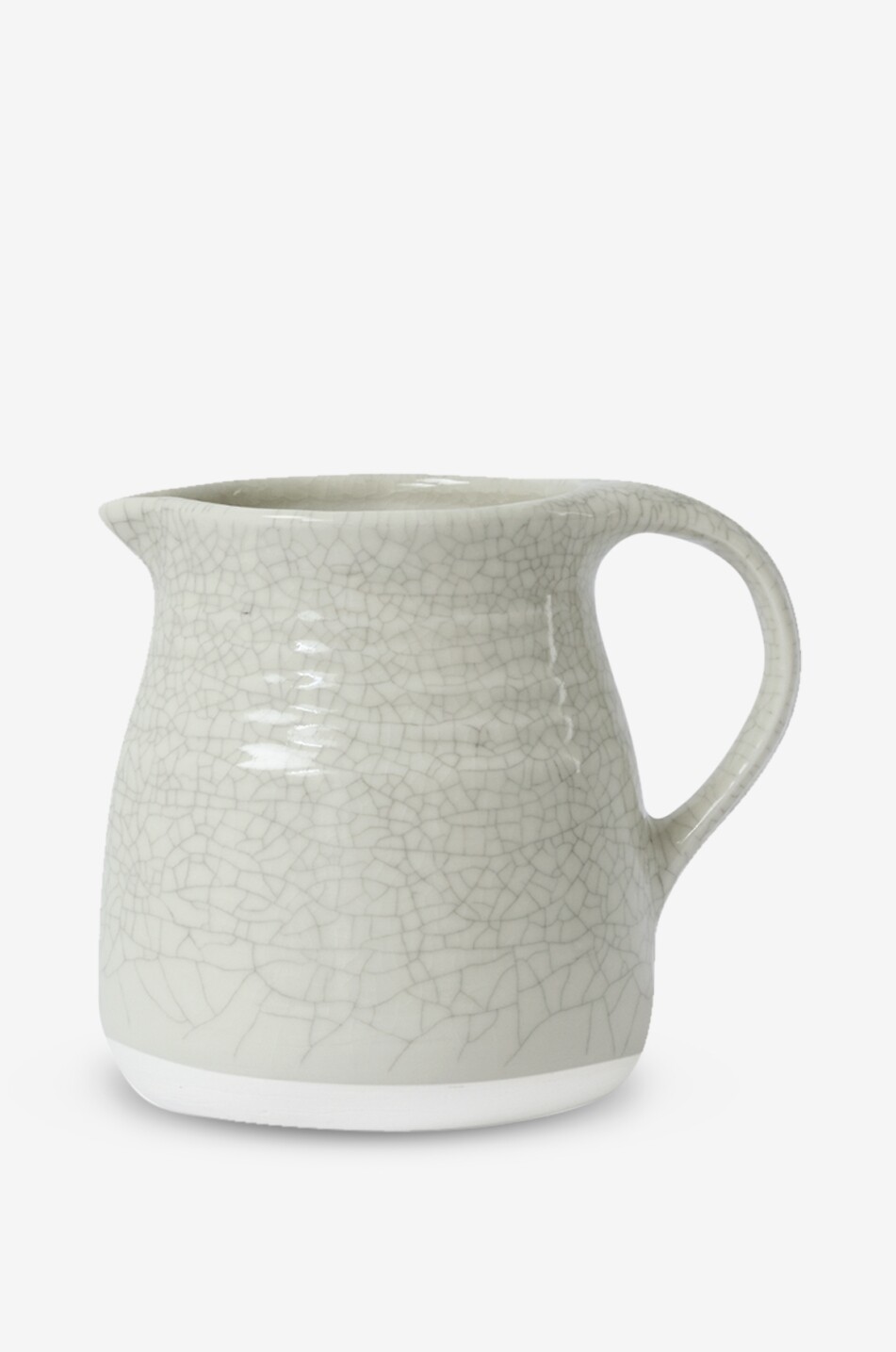 JARS Pichet en grès émaillé Dashi Quartz Maison BLANC 2