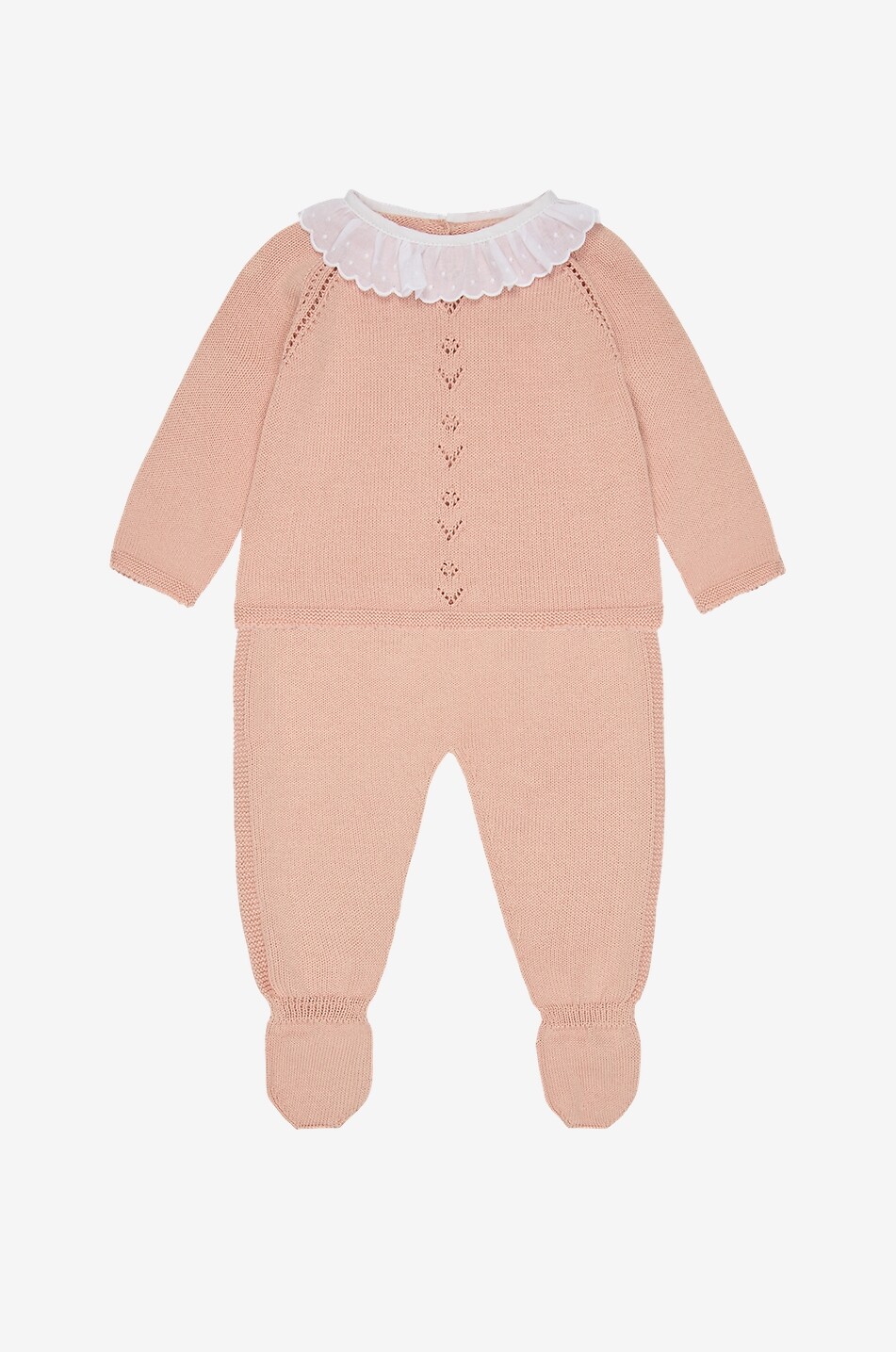 Liliela baby knit trousers and jumper set