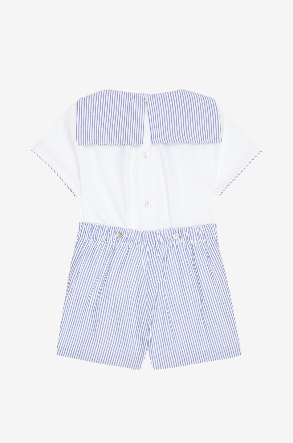 LA COQUETA Ensemble short et T-shirt rayé en coton bébé Antonio Bébé MULTICOLORE 2