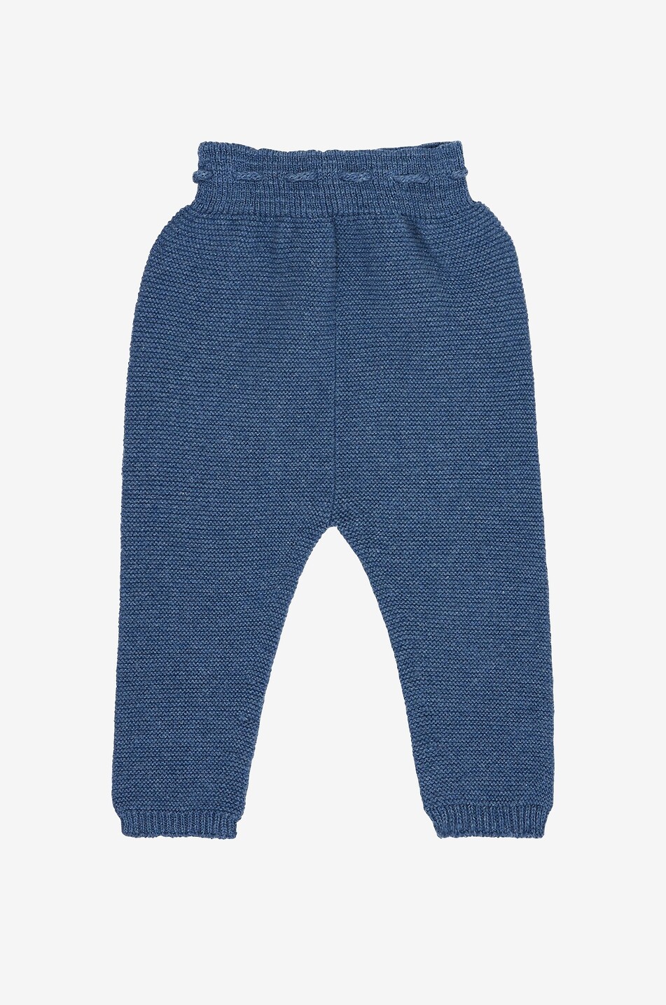 LA COQUETA Pantalon de jogging bébé en maille de coton Fino Bébé BLEU FONCE 2