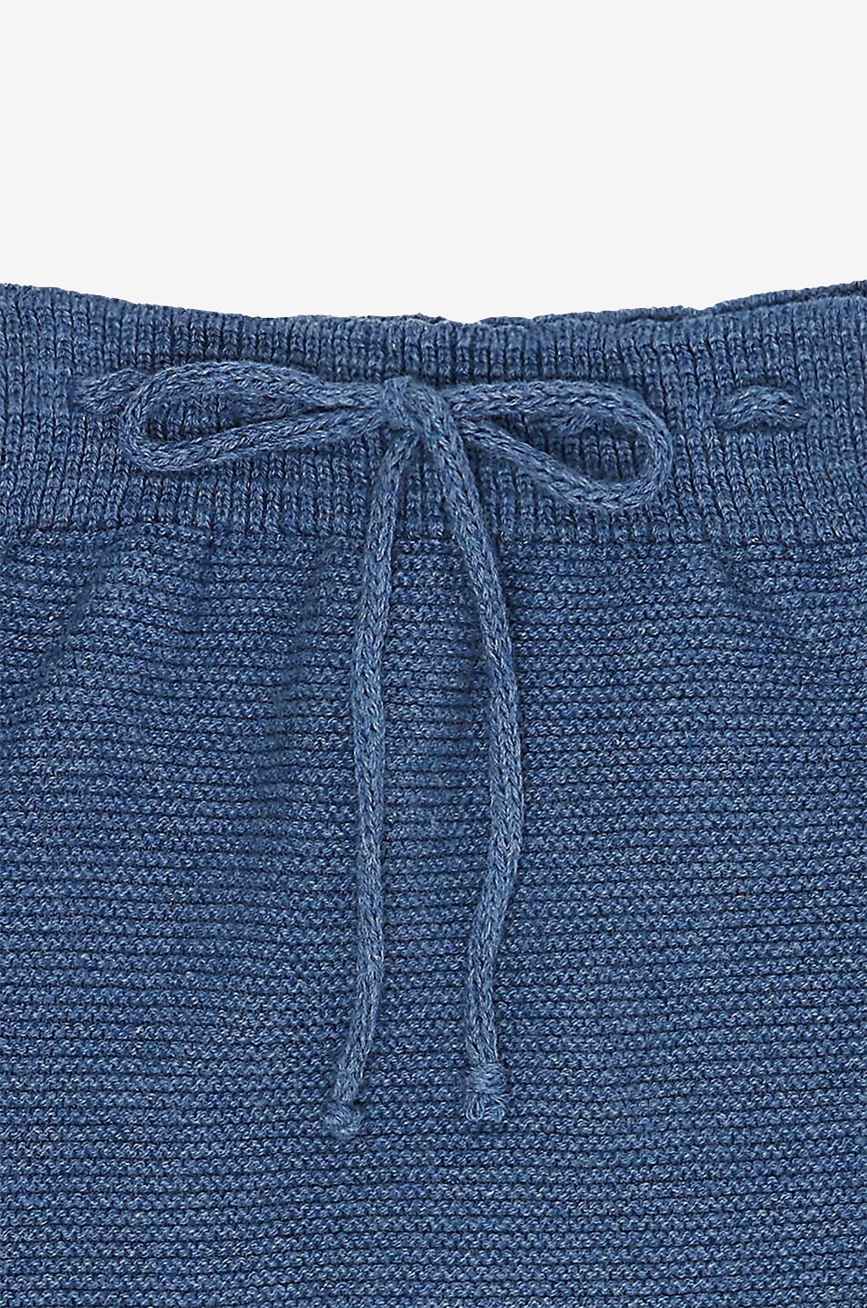 LA COQUETA Pantalon de jogging bébé en maille de coton Fino Bébé BLEU FONCE 3