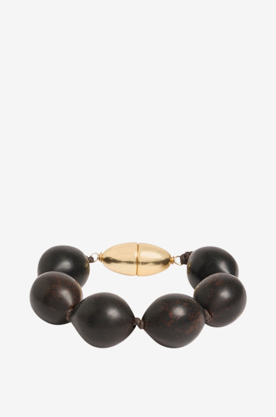 SOEUR Bracelet en perles de résine Zephyr Femme MARRON 1