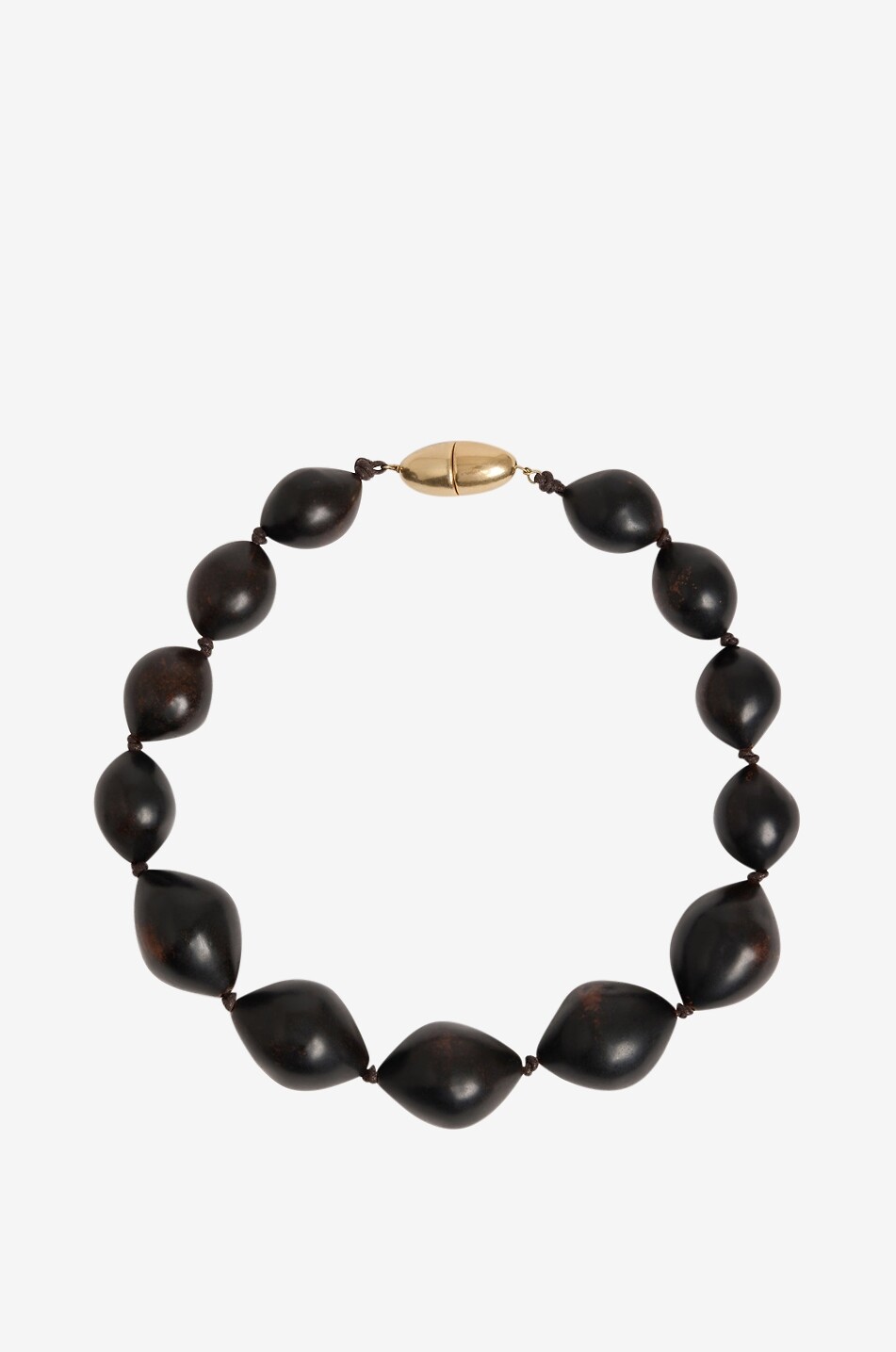 Zamia choker necklace in resin beads